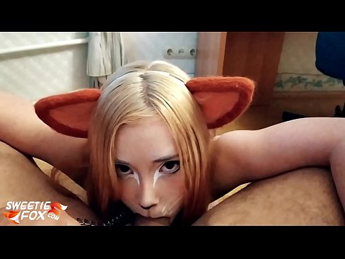 ❤️ Kitsune ingoia cazzo è cum in bocca ❤️ Video porno à co.myteporn.ru ❤